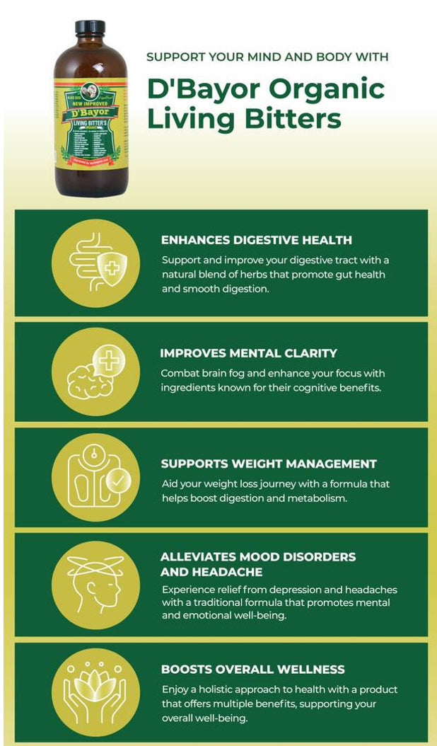 D’Bayor Living Bitters 16 oz