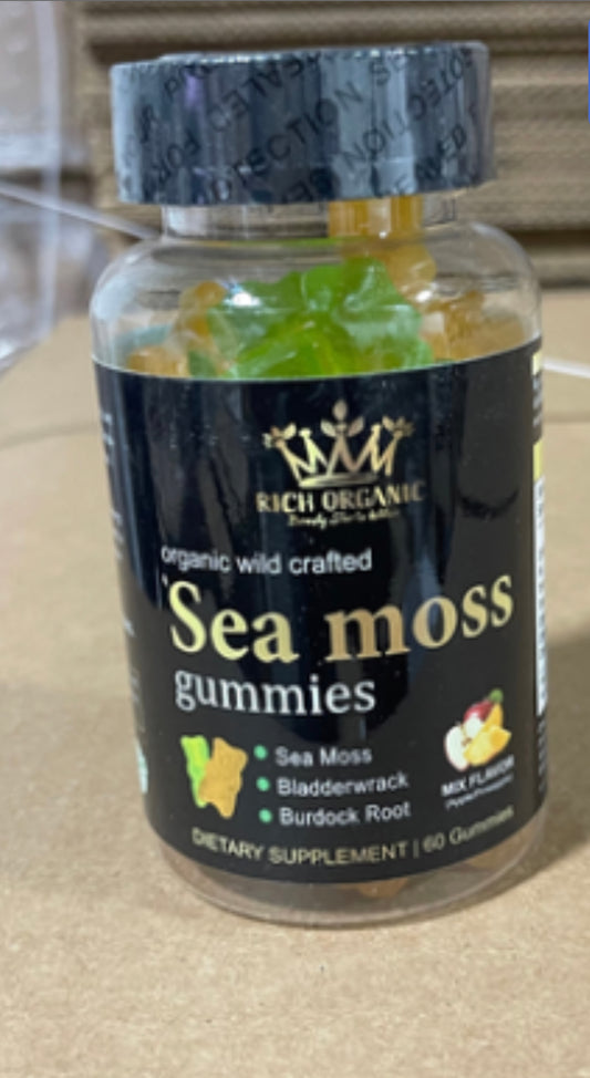 BULK Sea Moss Gummies!!!  Apple pineapple 0 grams sugar