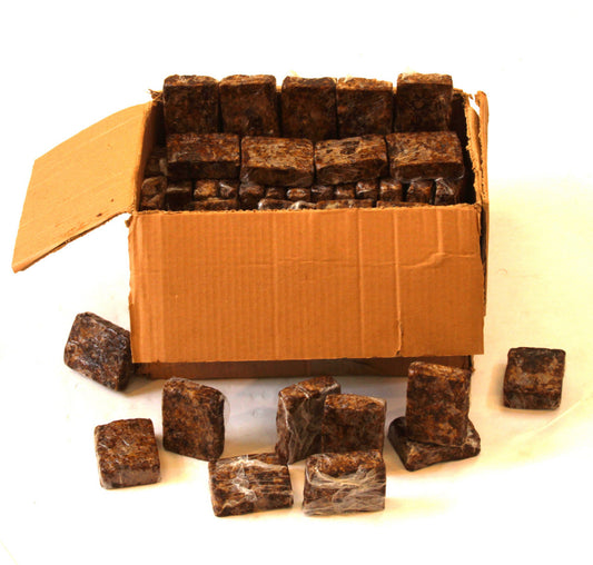 100 Raw Natural African Black Soap Bar 4.4 oz